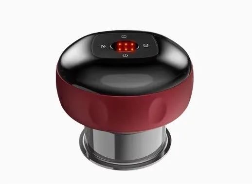 Electric Suction Cup Device Back Neck Arm Massager Relieve Fatigue Smart Vacuum Cupper Body Cupping Scraping Massager