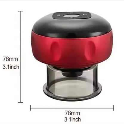 Electric Suction Cup Device Back Neck Arm Massager Relieve Fatigue Smart Vacuum Cupper Body Cupping Scraping Massager